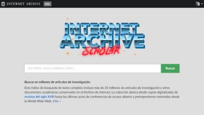 Internet Archive Scholar: 25 millones de artículos de investigación a nuestro alcance