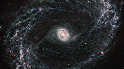 Webb revela intrincadas redes de gas y polvo en galaxias cercanas