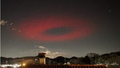 ¿Qué fue el aro rojo que se vio en los cielos de Italia (y que parecía un ovni)?