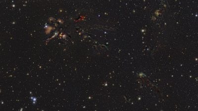 Un telescopio de ESO desvela la presencia de vastas guarderías estelares