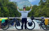 Así fue la travesía de un joven de 19 años que viajó en bicicleta de Alaska a Argentina