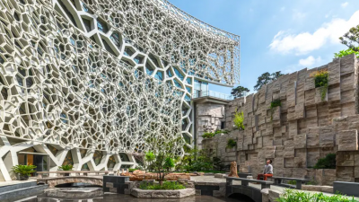 Museo de historia natural de Shanghai: un edificio bioclimático inspirado en los moluscos