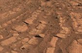 Río marciano caudaloso, hondo y con fuerte corriente