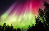Científicos suecos crean auroras boreales artificiales