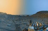 Curiosity captura una hermosa postal de Marte: así se ve un valle del planeta rojo en el día y en la tarde