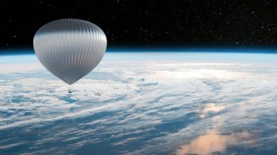 Esta empresa francesa te lleva en globo hasta el espacio para que disfrutes de una elegante cena