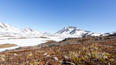 El noroeste de Groenlandia estuvo libre de hielo hace 400.000 años