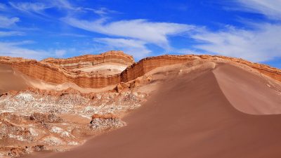 El desierto de Atacama es el lugar con la luz solar más intensa de la Tierra