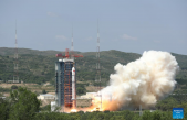 China lanza cuatro nuevos satélites al espacio