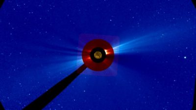 Una enorme erupción solar impactó al mismo tiempo en la Tierra, la Luna y Marte