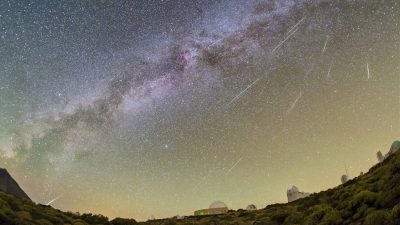 Llega la lluvia de las perseidas 2023