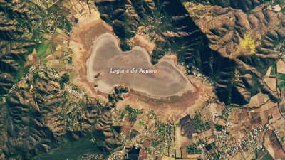 El agua regresa a la laguna de Aculeo en Chile