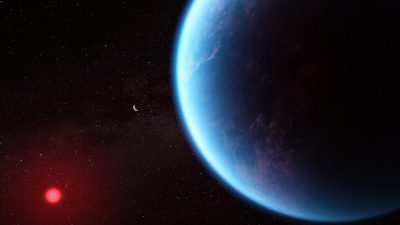 Webb descubre metano y dióxido de carbono en la atmósfera de K2-18 b