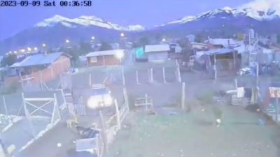 Se hizo de día en plena noche: una extraña luz “encendió” el cielo de Bariloche ¿Qué pasó?