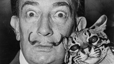 Babou, el excéntrico gato de salvador Dalí, era realmente un ocelote