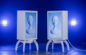 Lovers, una escultura de dos inteligencias artificiales que se enamoran