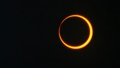 Un fin de semana con eclipse anular en América