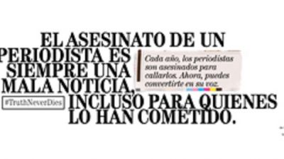 Día Internacional para poner fin a la impunidad de los crímenes contra periodistas