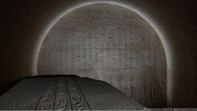 Hallan antigua tumba egipcia llena de hechizos mágicos