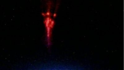 Astronauta capta un extraño «duende rojo» en la atmósfera de la Tierra