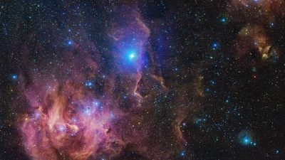 Una nueva imagen de ESO, de 1.500 millones de píxeles, muestra la nebulosa del Pollo Corredor con un detalle sin precedentes