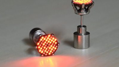 El fantástico desafío de crear aretes LED
