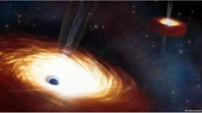 Hallan el sistema binario de agujeros negros más masivo