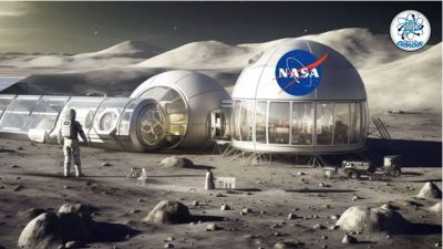 La NASA planea construir laboratorios y casas en la Luna dentro de 20 años usando una técnica muy peculiar