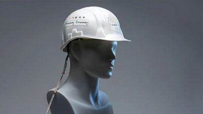 Diseñan un casco inteligente para conductores de obra, que avisa si existen peligros de daño cerebral